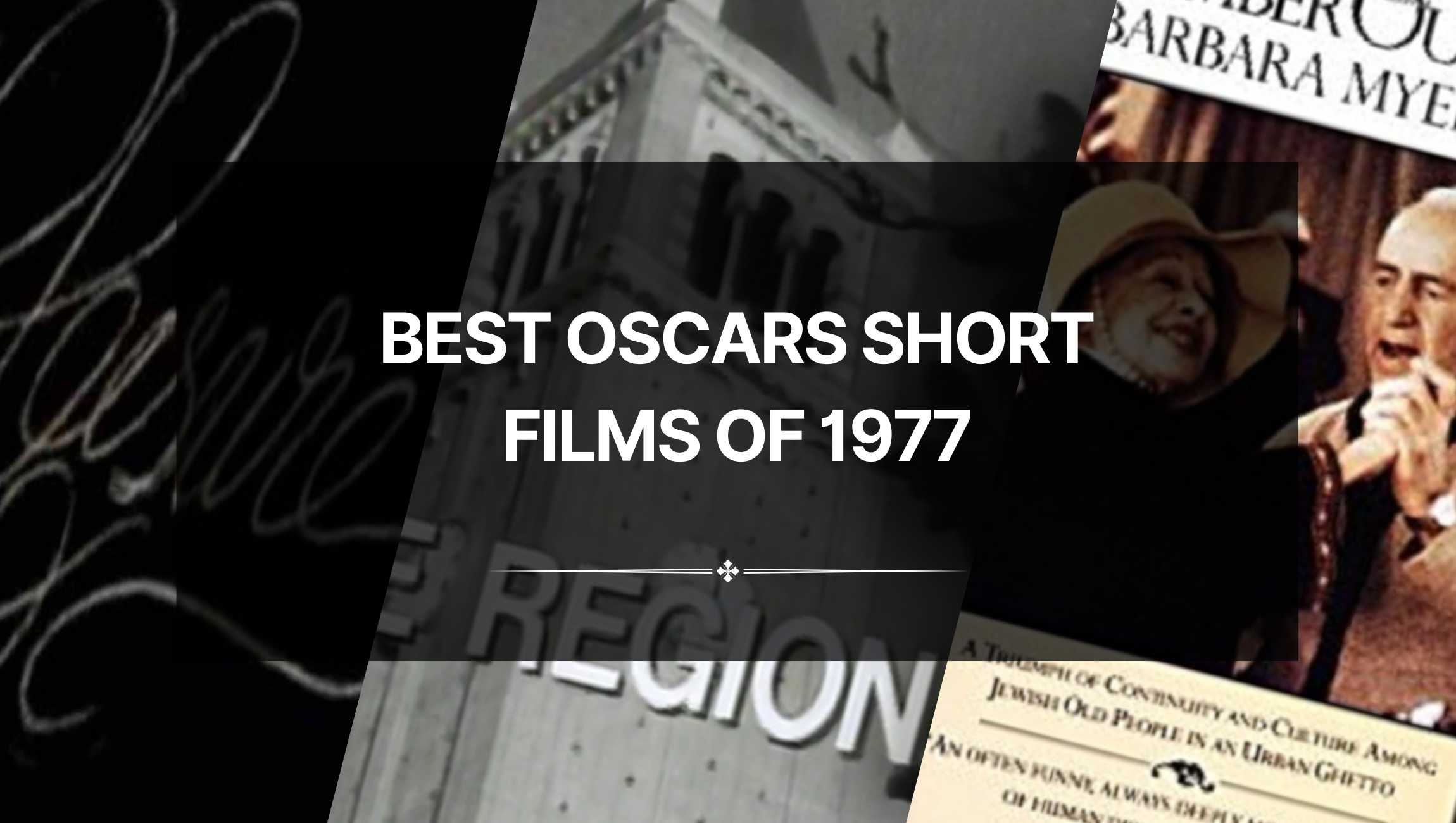 Best Oscars Short Films of 1977